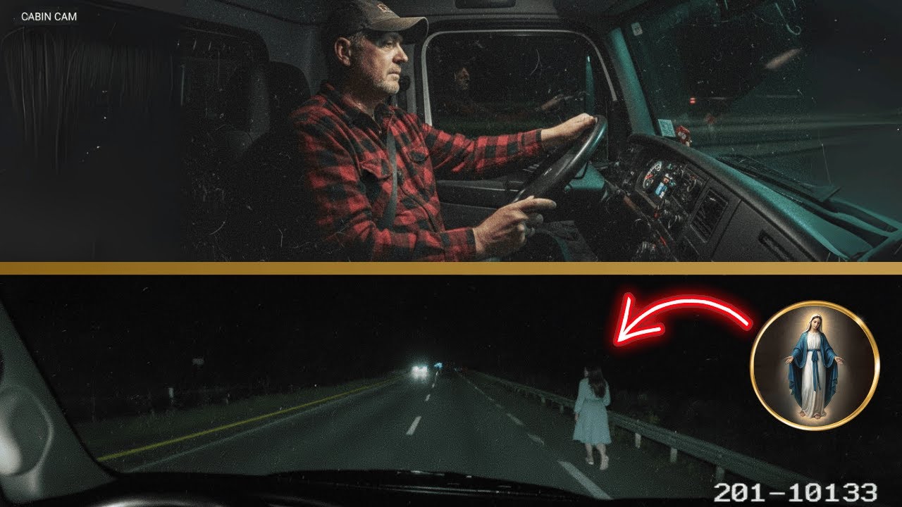 Truck Driver Gave a Ride to a Stranger… Only Later Discovered She Was the Virgin Mary